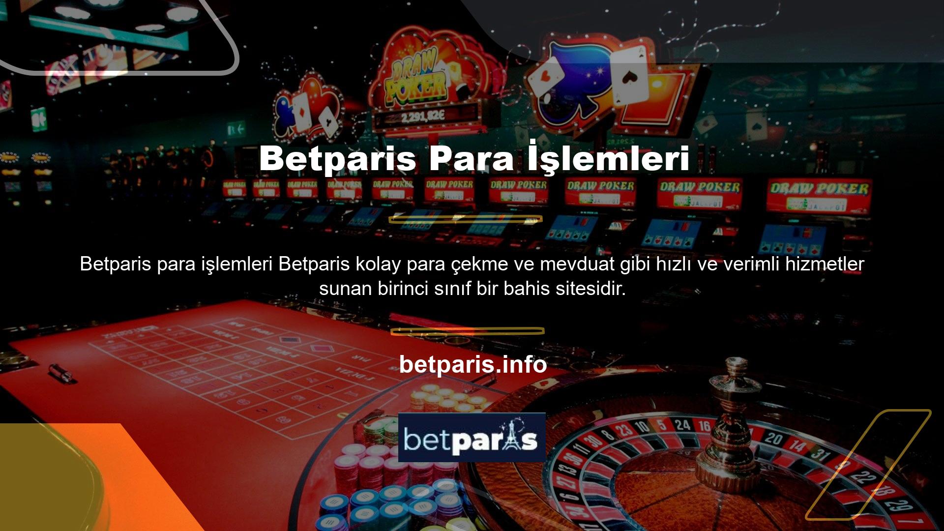 Site, Betparis bahis sitesinin çok olumlu kullanıcı incelemeleri sayesinde büyümeye devam ediyor