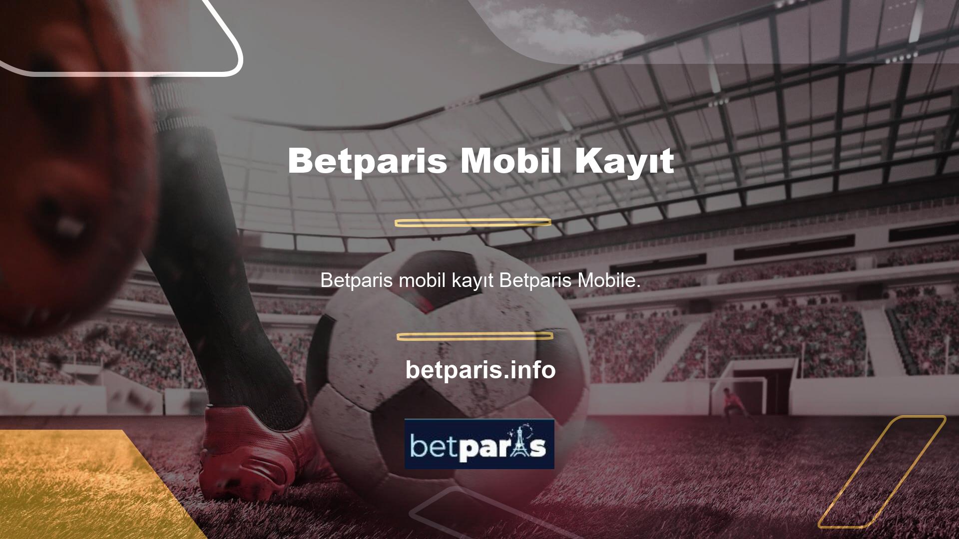 Betparis bahis sitesi olmadan kayıt yaptırabilirim, kullanıcıların seçeneklere mobil cihazlar aracılığıyla erişmesine ve tüm ekranlarda kolayca işlem yapmalarına olanak tanır